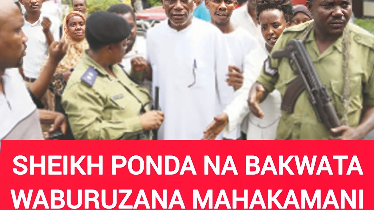 SHEIKH PONDA NA BAKWATA WAKAMATANA MAHAKAMANI L