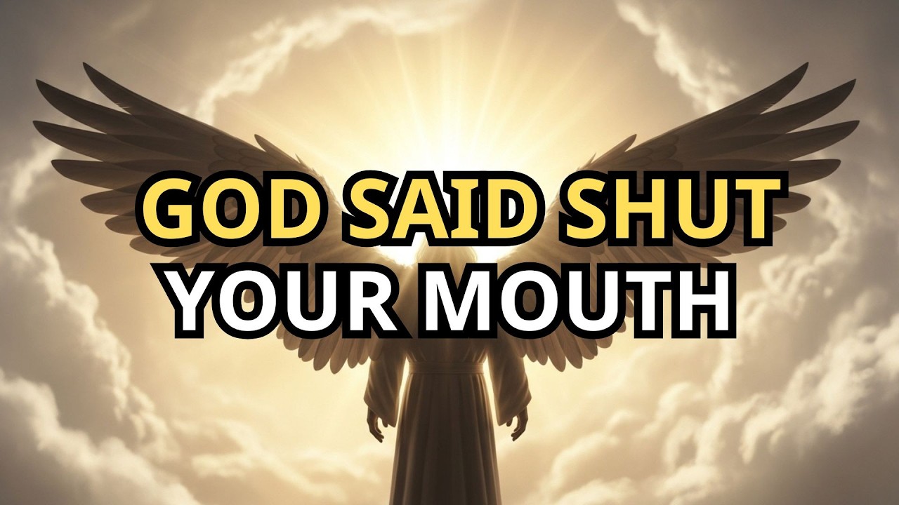 Chosen Ones, God Commands Silence Now — This Is Serious And Not Up For Debate