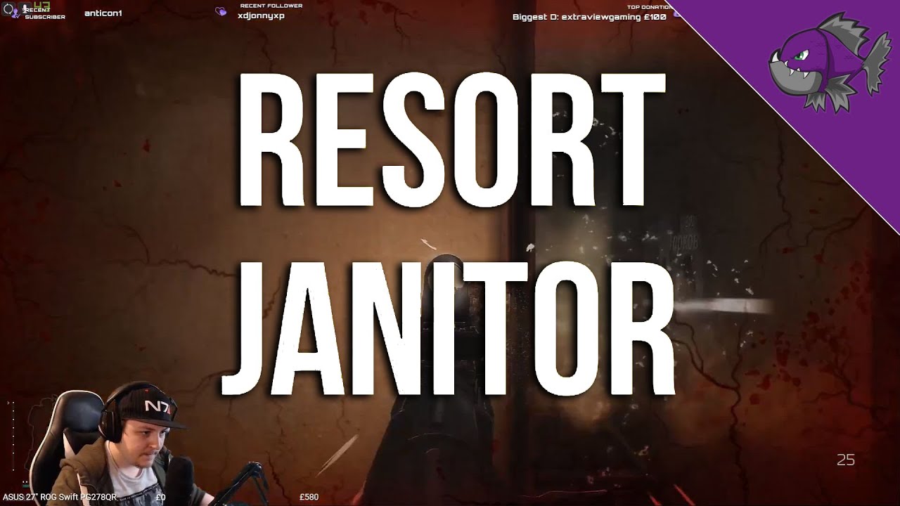 Resort Janitor - Stream Highlights - Escape From Tarkov