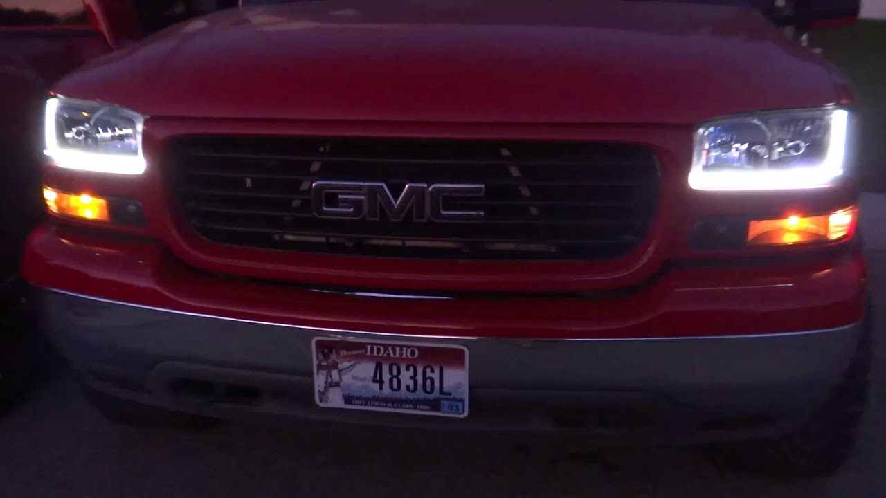 GMC Sierra Headlights (DNA MOTORING)
