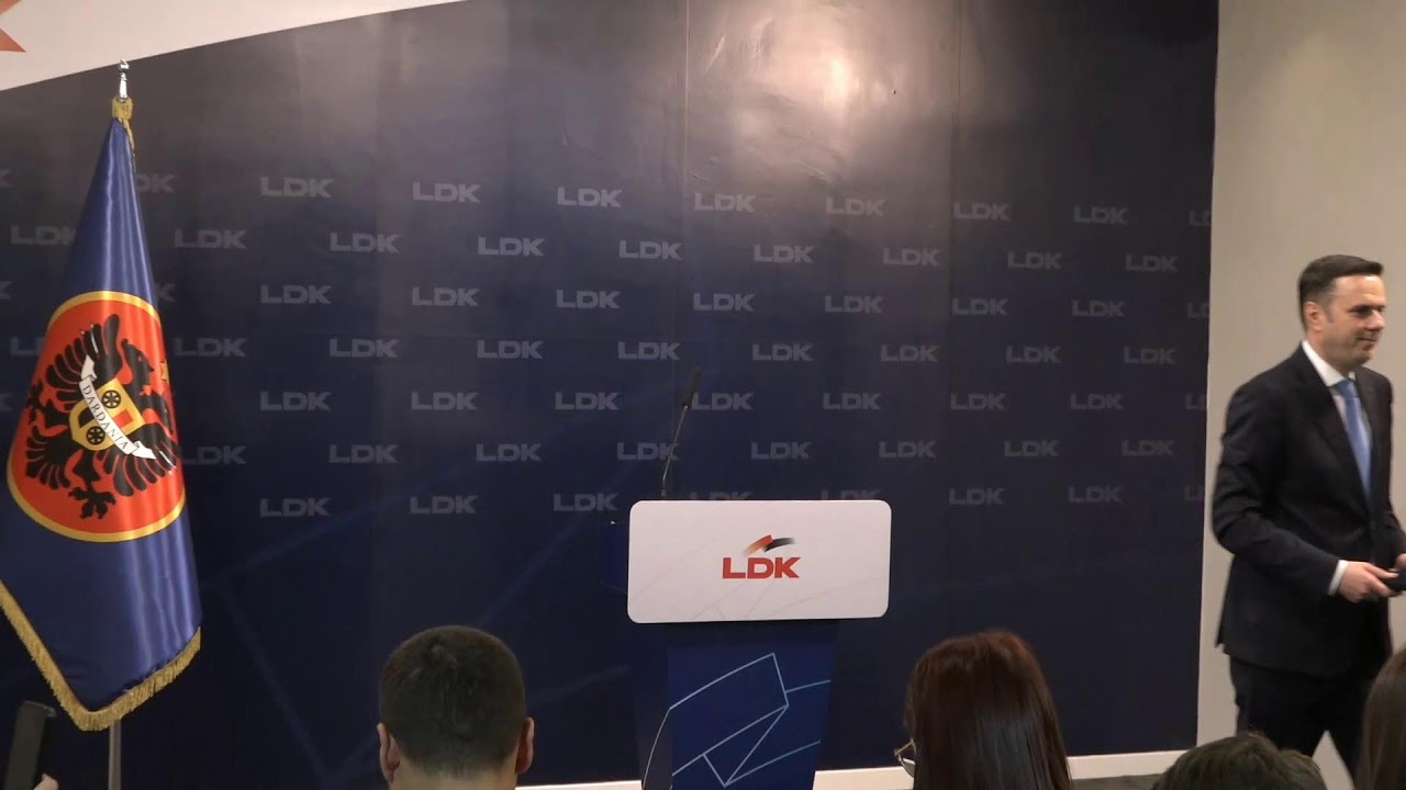 🔴LIVE - Kryetari i LDK-s&euml;, Lumir Abdixhiku n&euml; konferenc&euml; p&euml;r media