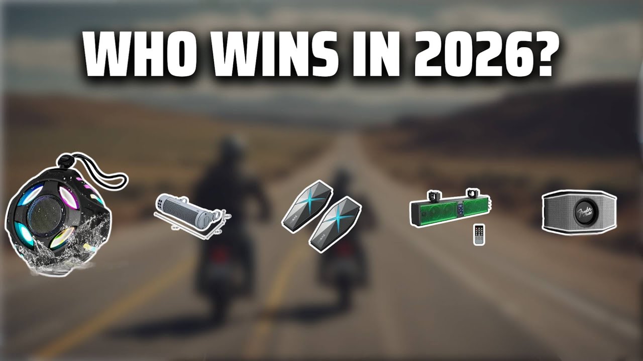 The Top 5 Best Motorcycle Speakers in 2026 - Must Watch Before Buying!