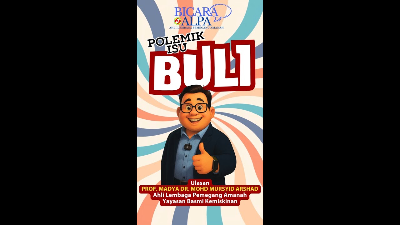 BULI Bukan Budaya Kita - Dr. Mursyid Arshad