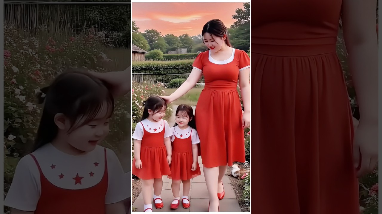 Adorable Kids and Their Gorgeous Mom | Family Happiness