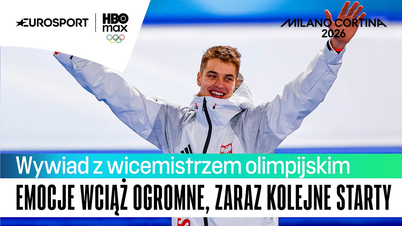 Z emocji po zdobytym medalu 🥈 nie mógł w nocy spać! Władimir Siemirunnij gościem studia Eurosportu