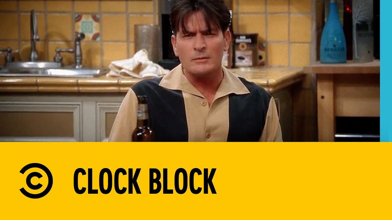 Clock Block | Two and a Half Men | Comedy Central Africa