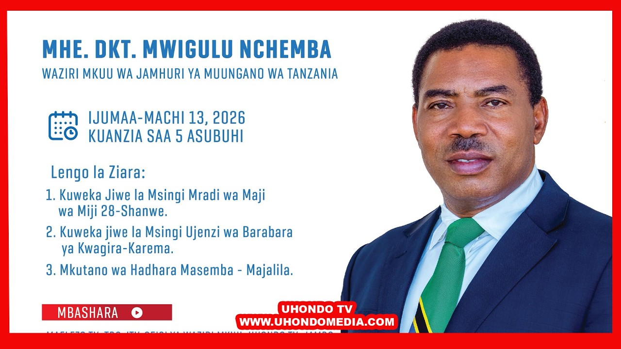 LIVE:WAZIRI MKUU ANAZUNGUMZA NA WANANCHI WA KIBAONI-KATAVI
