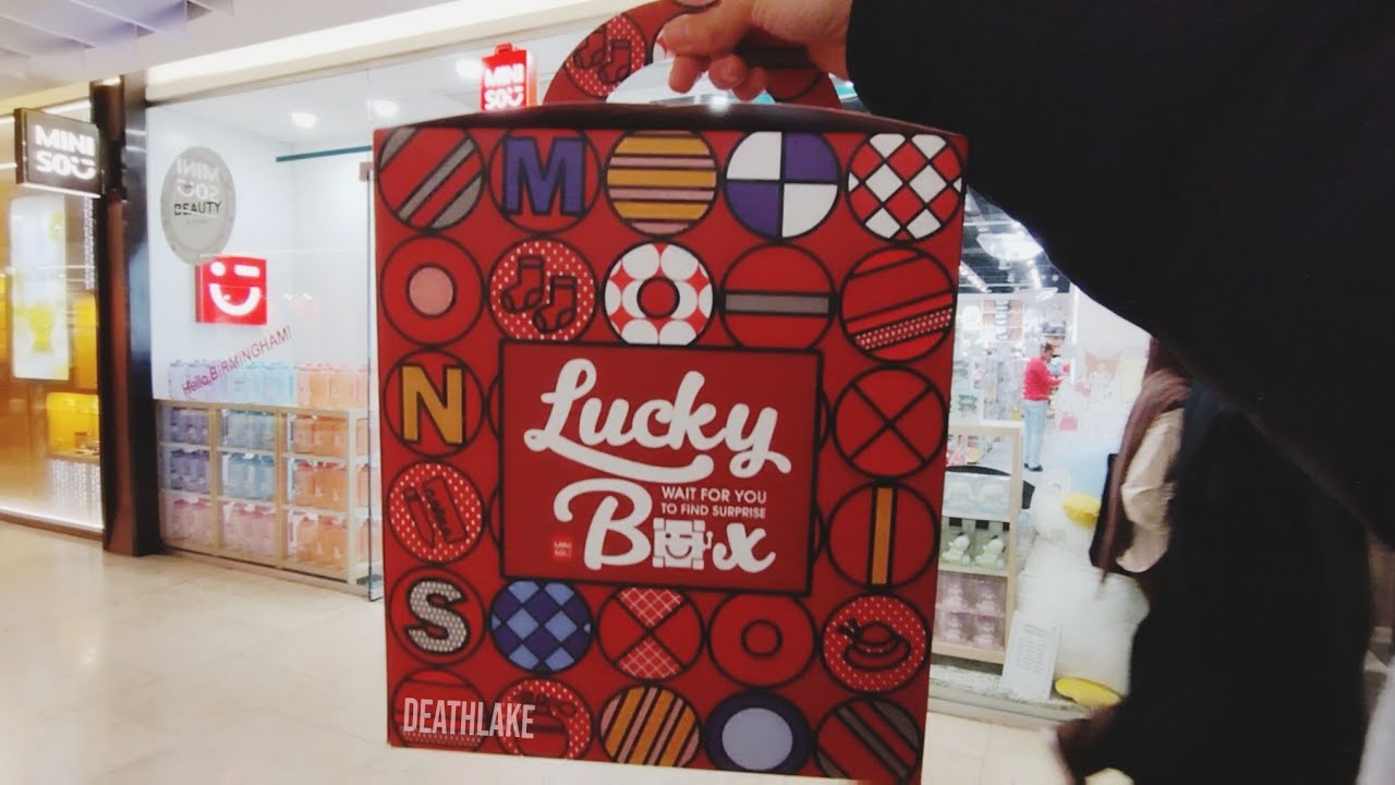Unboxing Miniso &pound;10 lucky box mystery bag haul : figures hunt : Stationary and more
