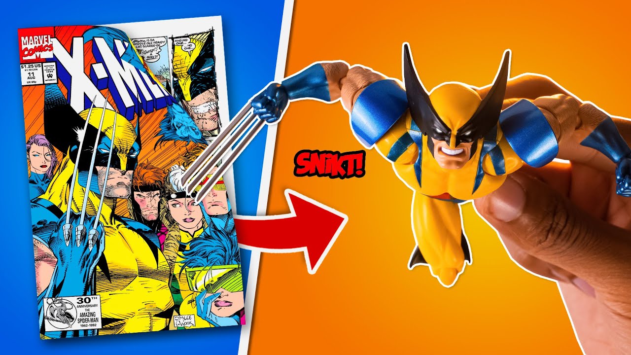 I Recreated Wolverine Comics with an Action Figure!