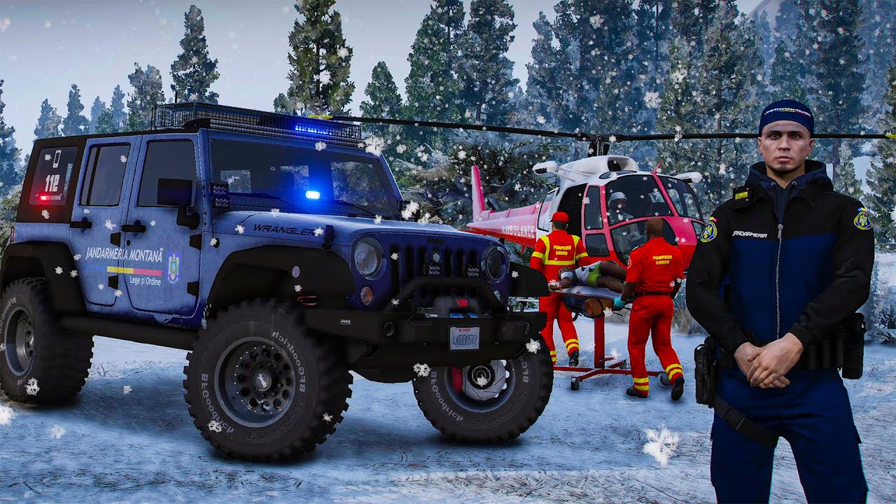 AM CHEMAT ELICOPTERUL SMURD! - GTA 5 - JANDARMERIA MONTANA - LSPDFR