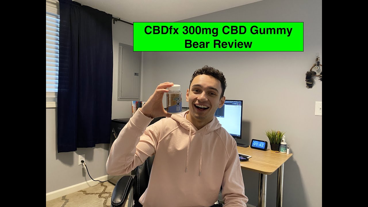 I TRIED CBDfx 300mg CBD Gummy Bear (Mixed Berry) - Here are my thoughts - 10% Discount Code Below!