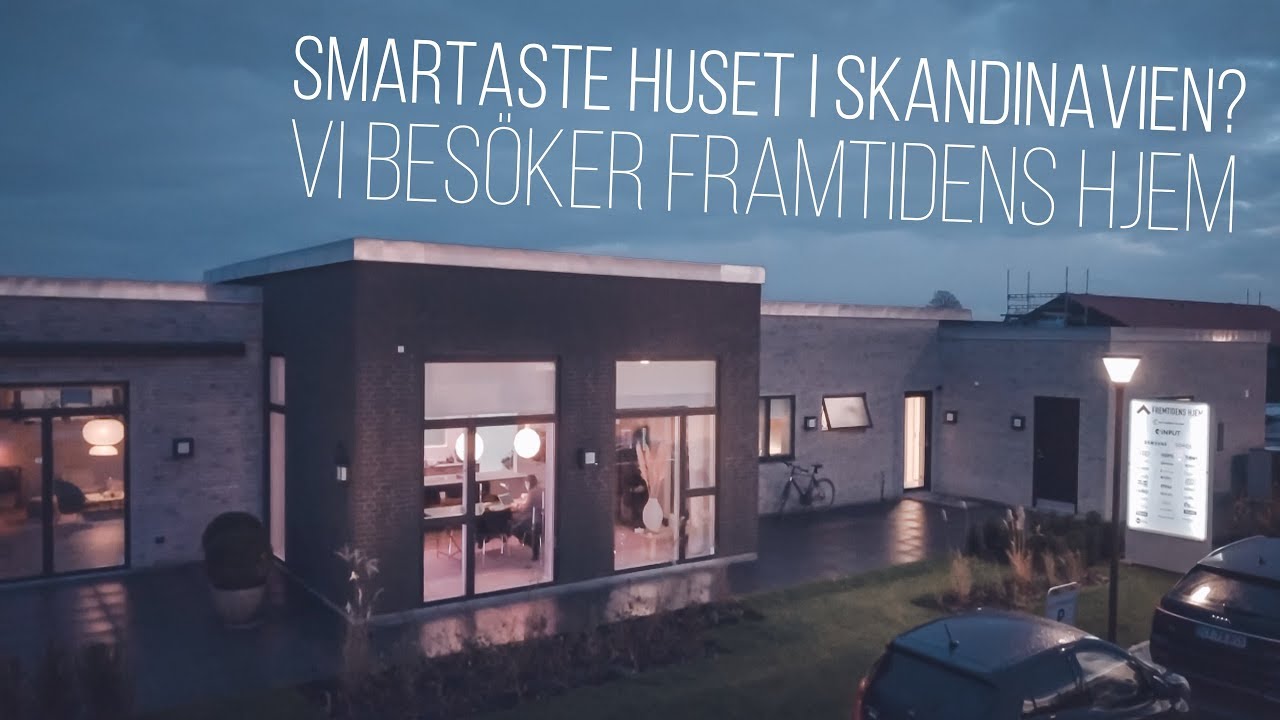 Smartaste huset i Skandinavien? - Vi besöker Framtidens Hjem