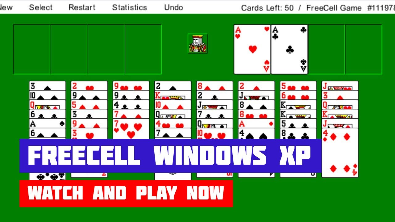 Свободная ячейка: Windows XP (FreeCell Windows XP) &middot; Игра &middot; Геймплей