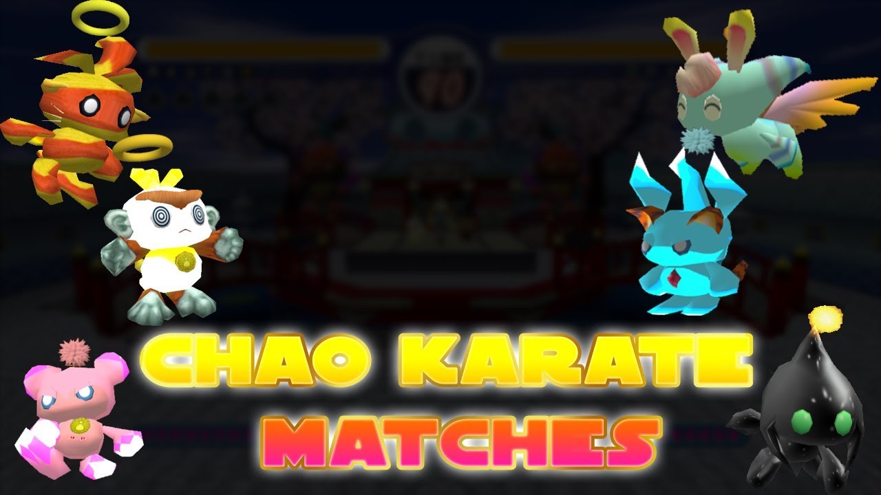 Sonic Adventure 2  - Chao Karate Matches Winner Goes On (Streaming Test)