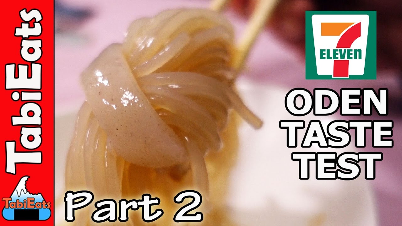 EPIC ODEN TASTE TEST PART 2(Japan's 7-11 Convenience Store Food)