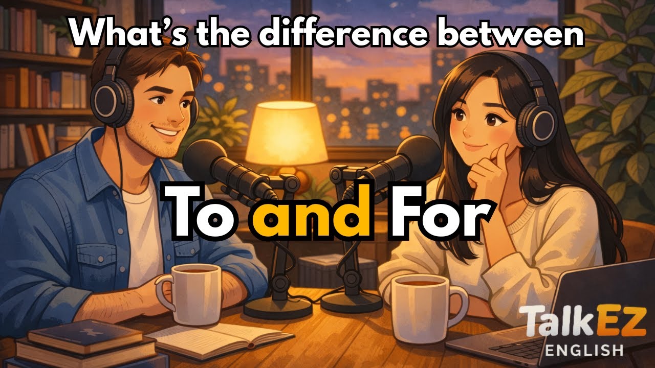 TO vs FOR in English 🤔 | Stop Translating, Start Feeling English