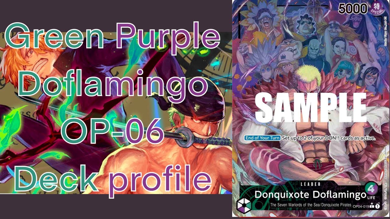 Awakening Doflamingo's Birdcage A Captivating Display of Power - G/P Doflamingo Deck Profile