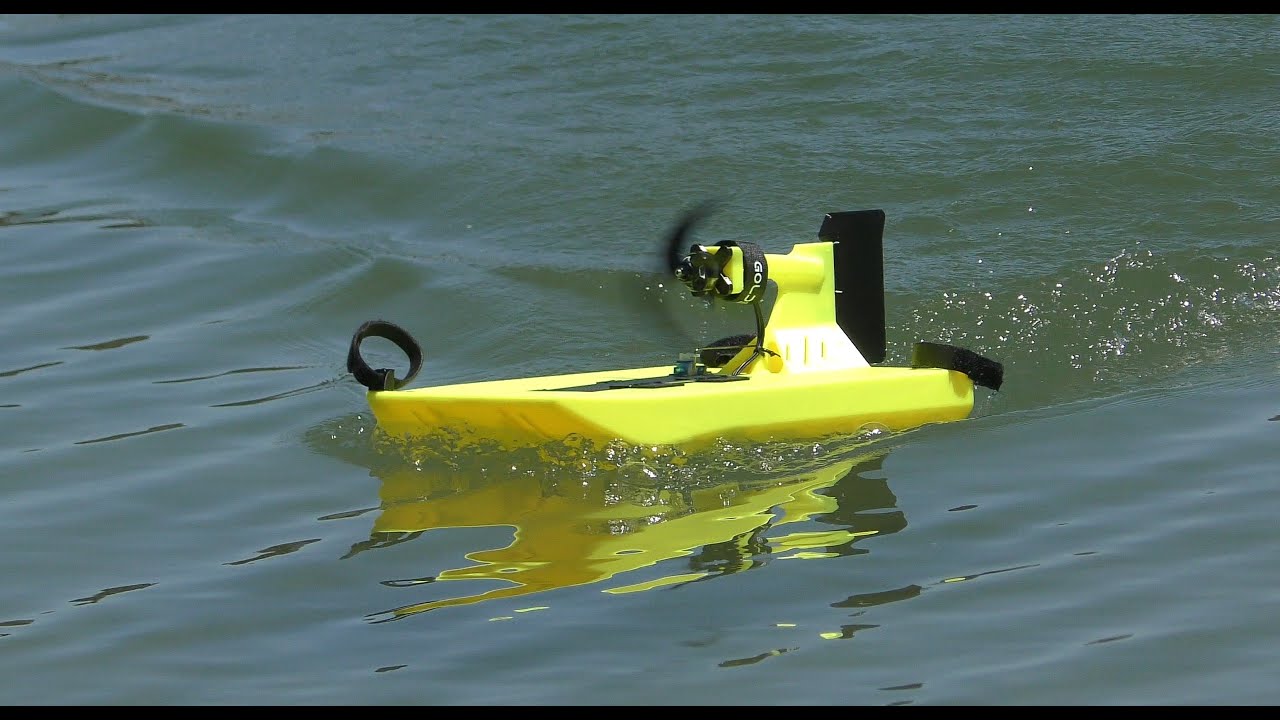 Can a 3D printed boat float & go?