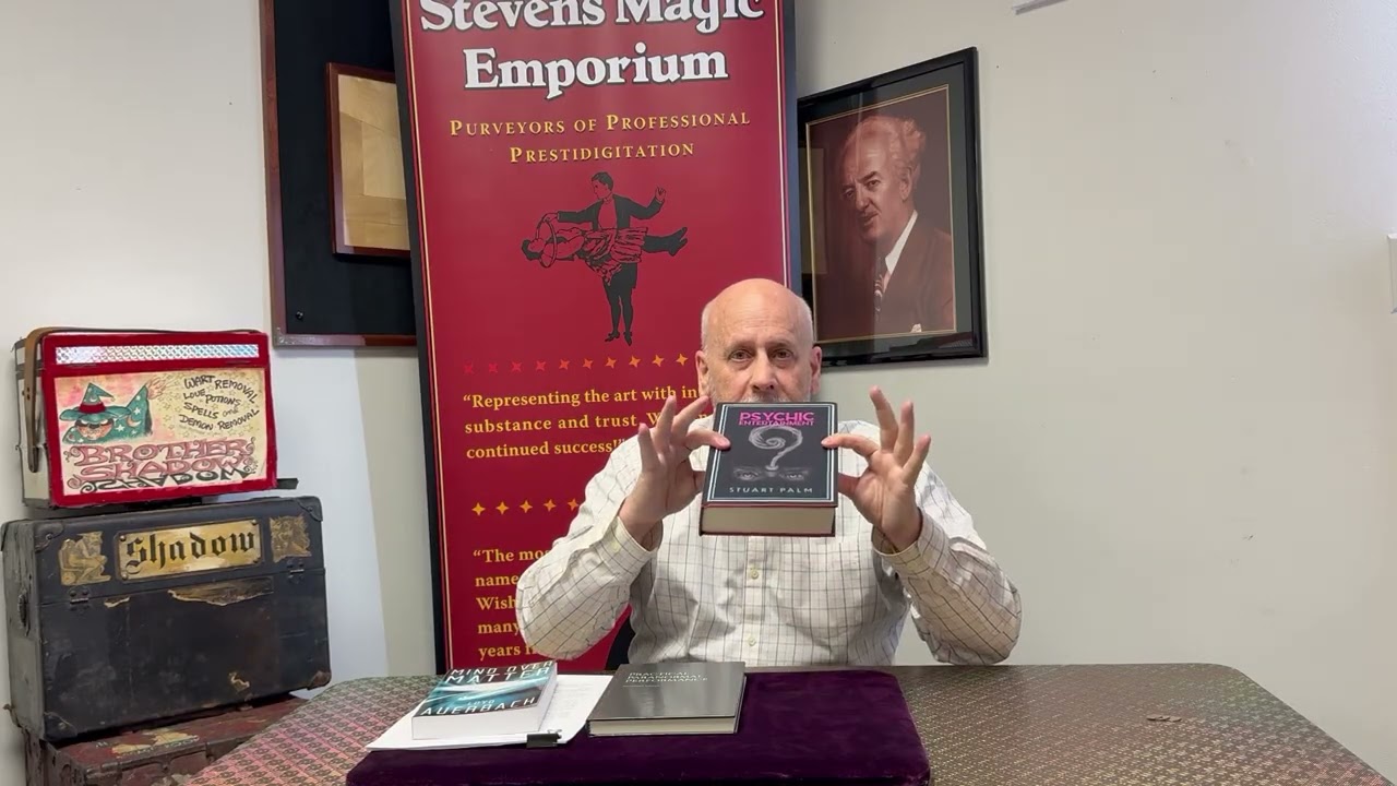 Top 3 Mentalism Books Exclusively at Stevens Magic - Feature Mark Stevens
