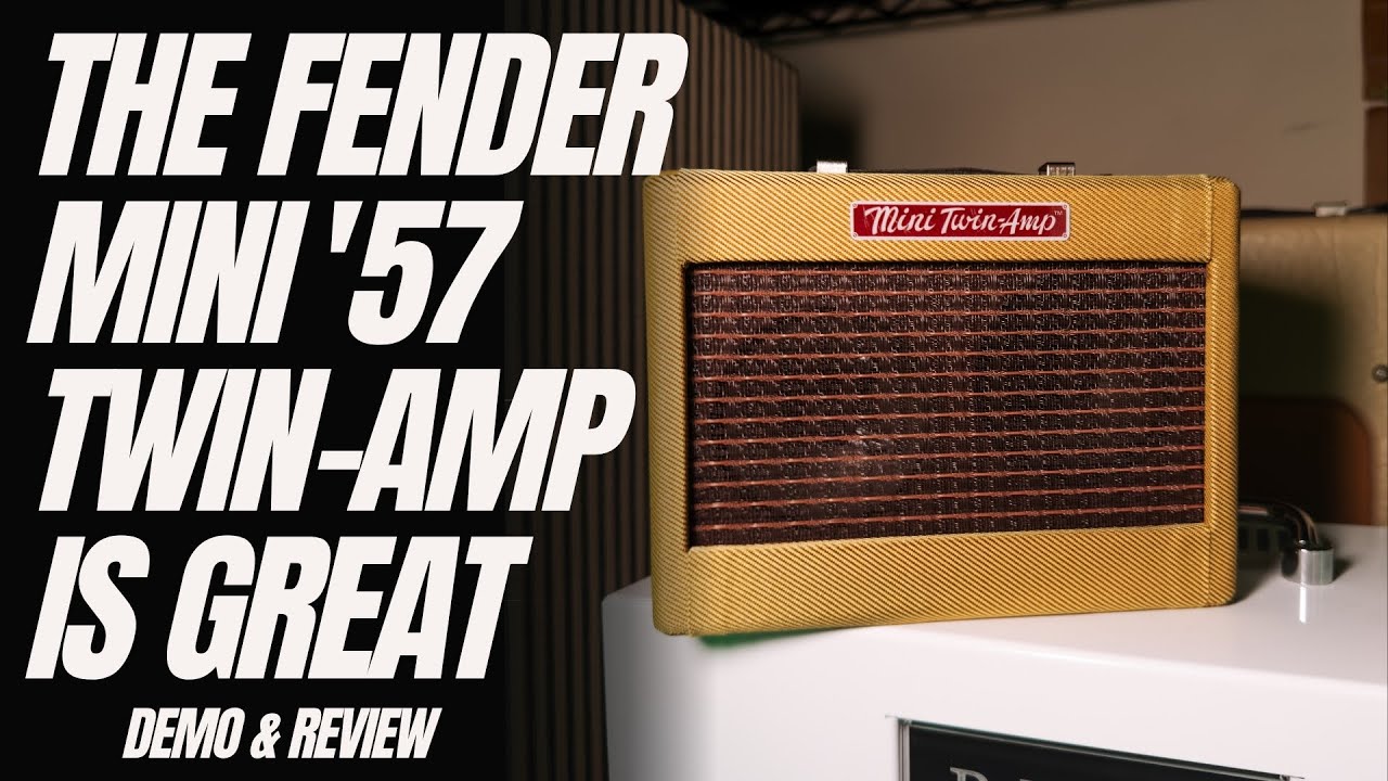 The Fender Mini '57 Twin Amp - Demo & Review