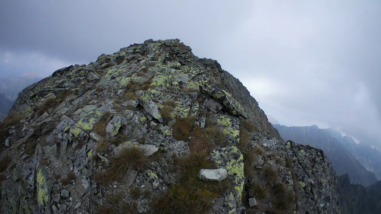 Tatry Wysokie - przejście granią z Furkota (2404m n.p.m.) na Hruby Wierch (2428m n.p.m.)