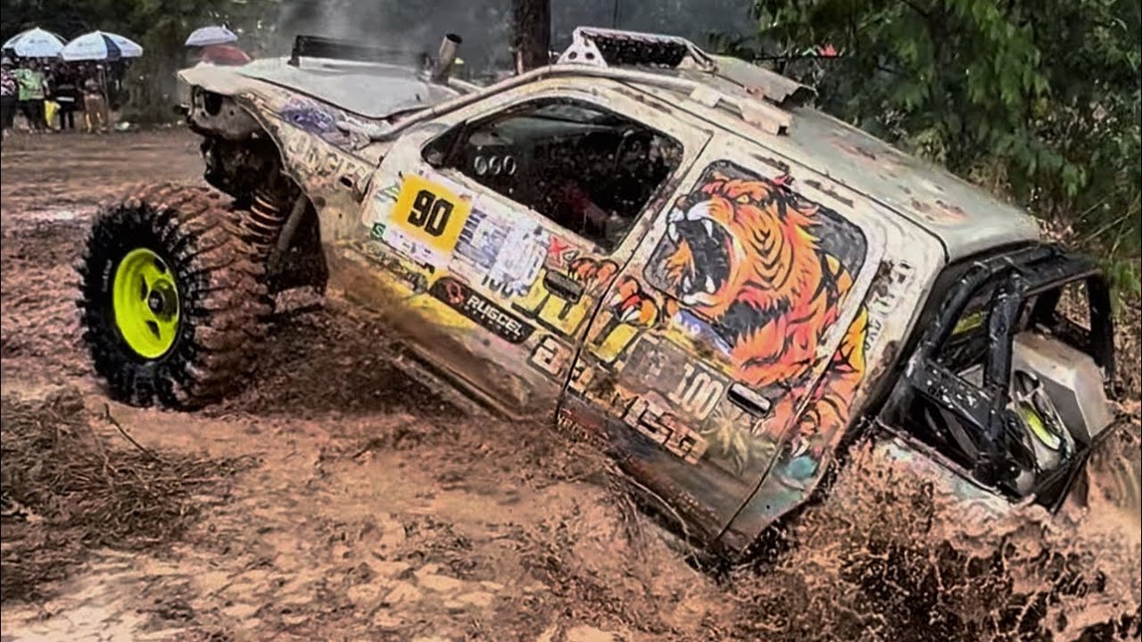 No.90 โอ การาจ หนองปรือออฟโรด (ss7) | ฮาร์ดคอร์ | Laos Offroad 2025 For Student #offroad #carracing 