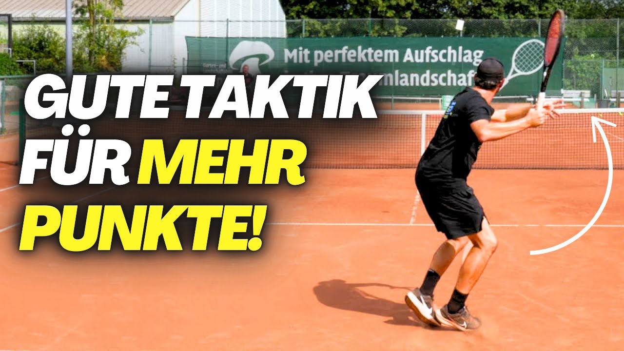 Tennis-Taktik für Fortgeschrittene!