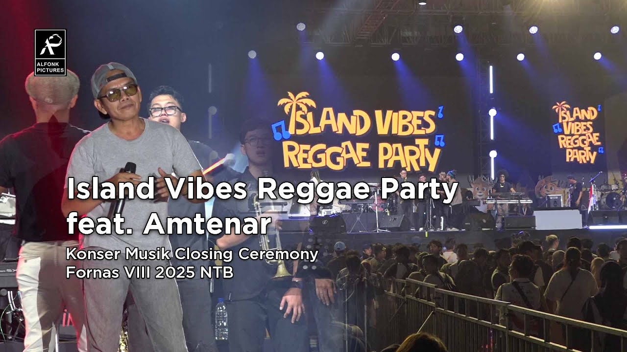 KONSER: Island Vibes Reggae Party feat. Amtenar - Closing Ceremony Fornas VIII 2025 NTB