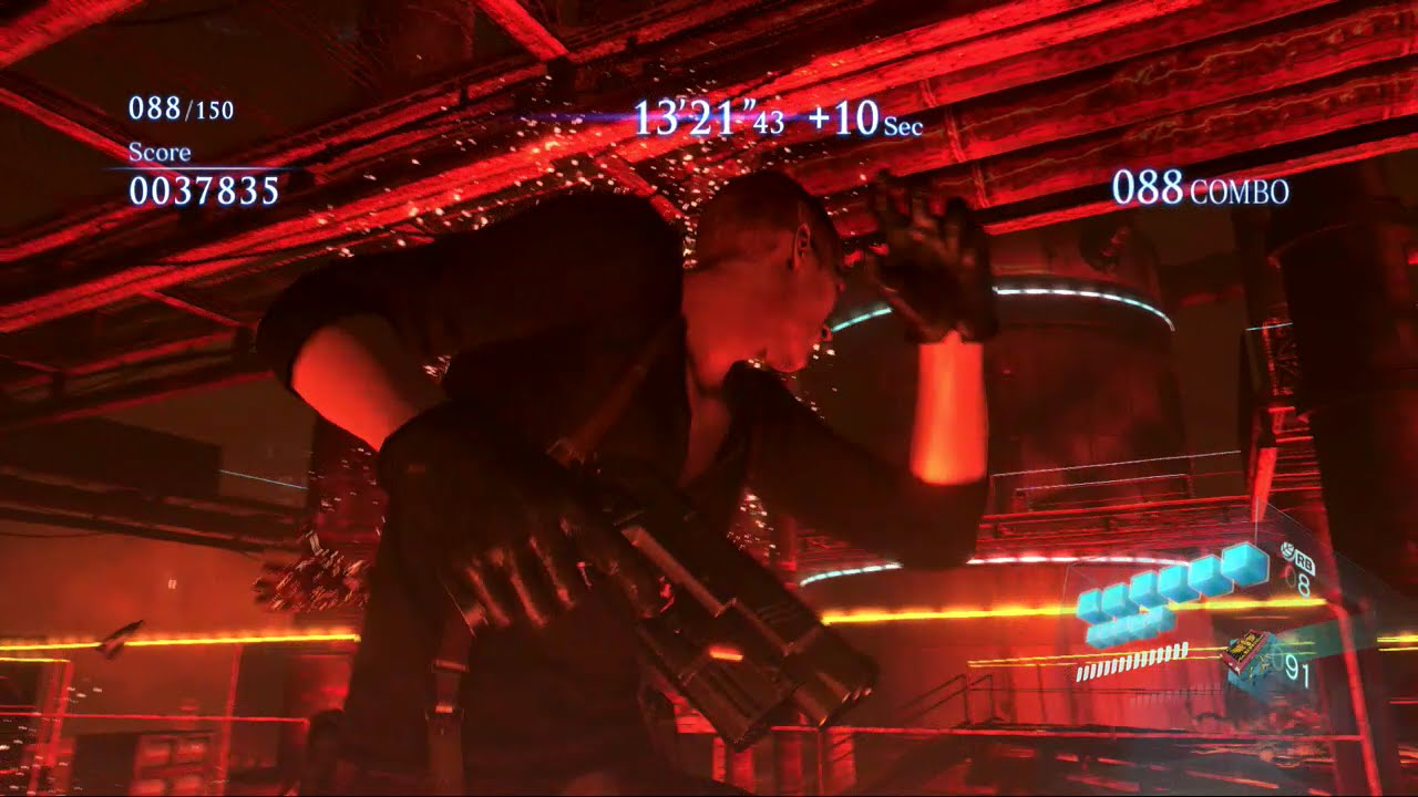 Resident Evil 6 Mercenaries Liquid Fire solo Jake 1674k