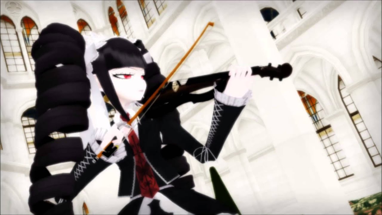 [MMD] Celestia Plays Canon Rock [Danganronpa]