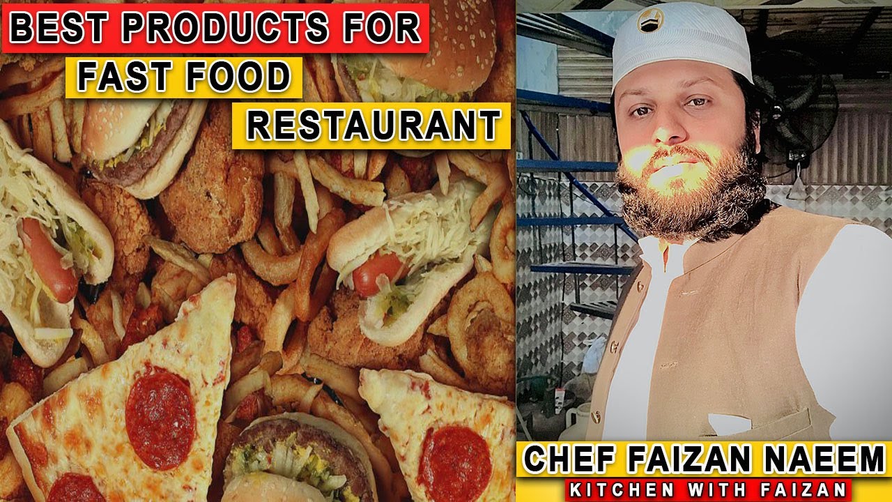 Best products For Fast Food Restaurant | Kitchen With Faizan