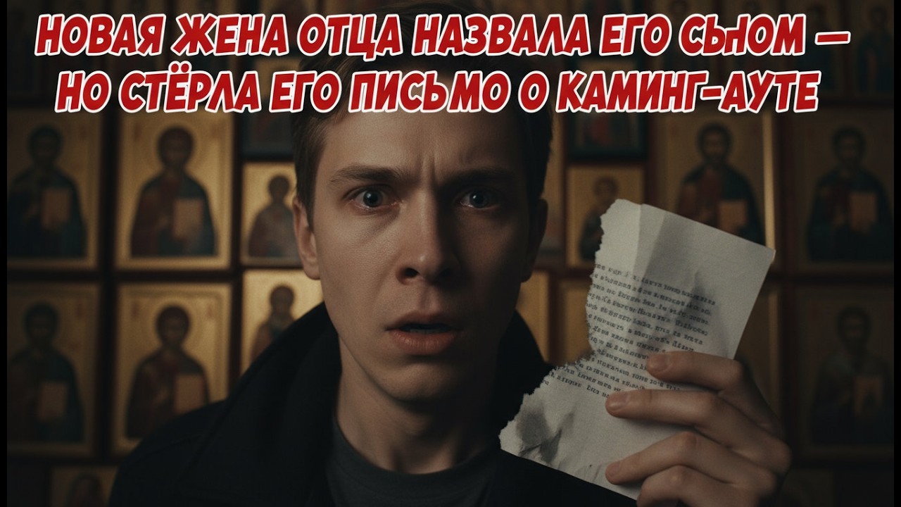 Новая жена отца назвала его сыном — но стёрла его письмо о каминг-ауте