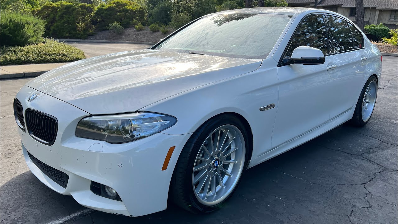 BMW F10 535i на 20-дюймовых дисках BMW 32-го размера