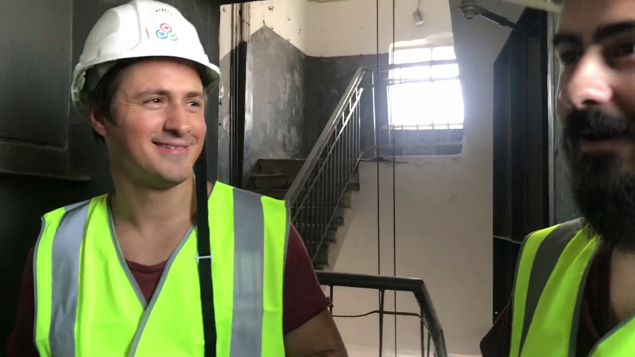 The tour of Stalingrad Grain Elevator. The last floor and the way to the roof