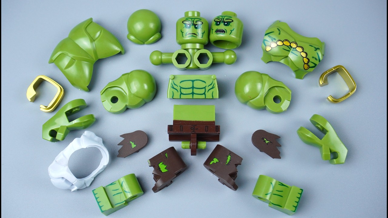 MAESTRO HULK! Giant Custom Minifigure MOC (AF349) | Non-Official LEGO