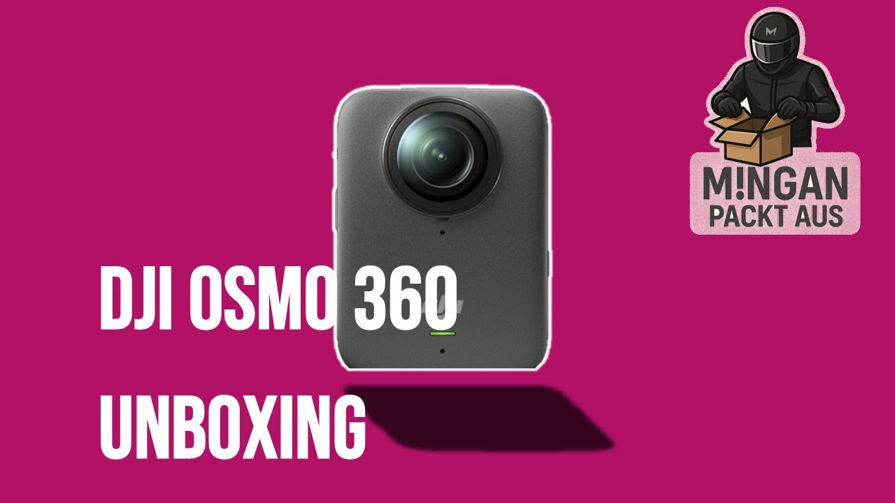 Unboxing: DJI Osmo 360 | GO PRO ADE 2.0! 💥 Neues Motovlog Setup | [4K]