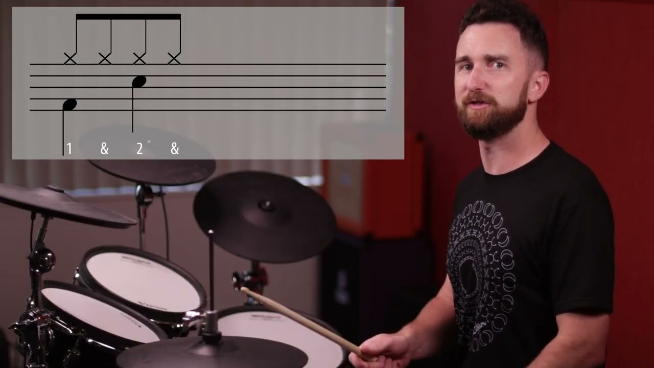 Learn to drum: 16th Note Beat