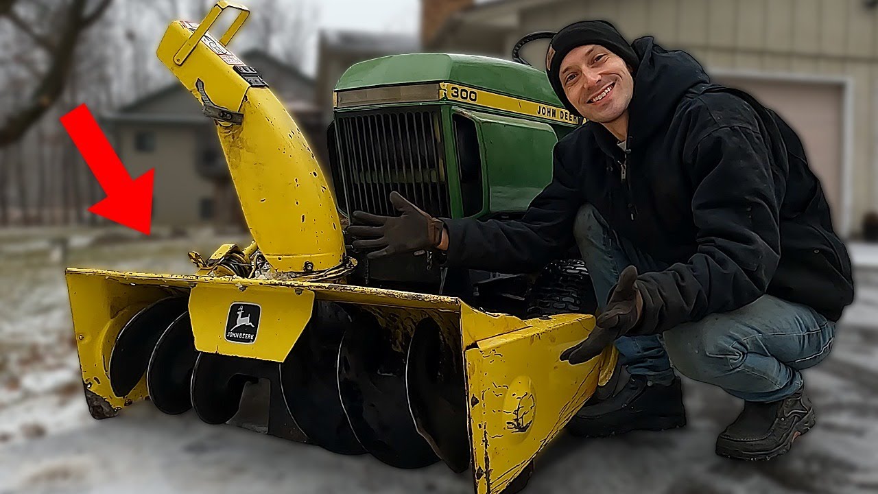 COMPLETE Installation Guide for the John Deere 49 Snow Thrower!