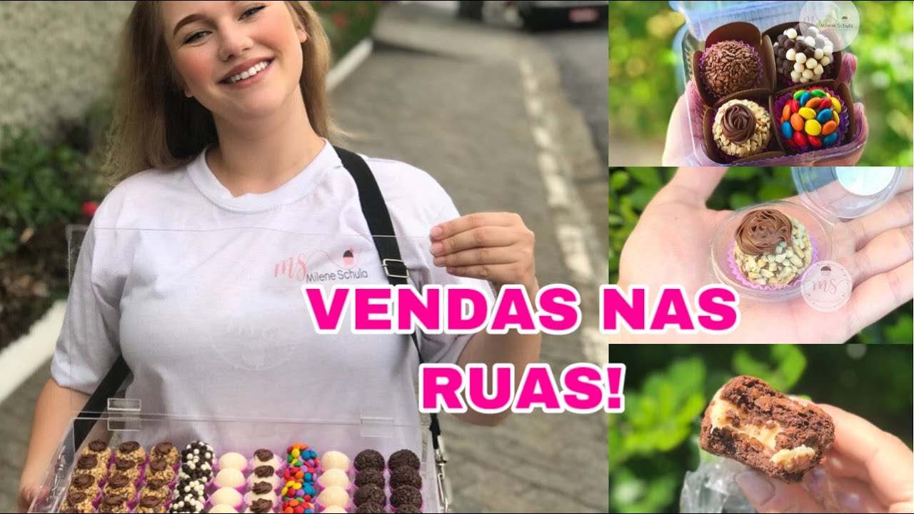 MOSTREI TUDO QUE VOCÊ PRECISA PARA COMEÇAR A VENDER BRIGADEIRO NA RUA E FATURAR MUITO!🤑