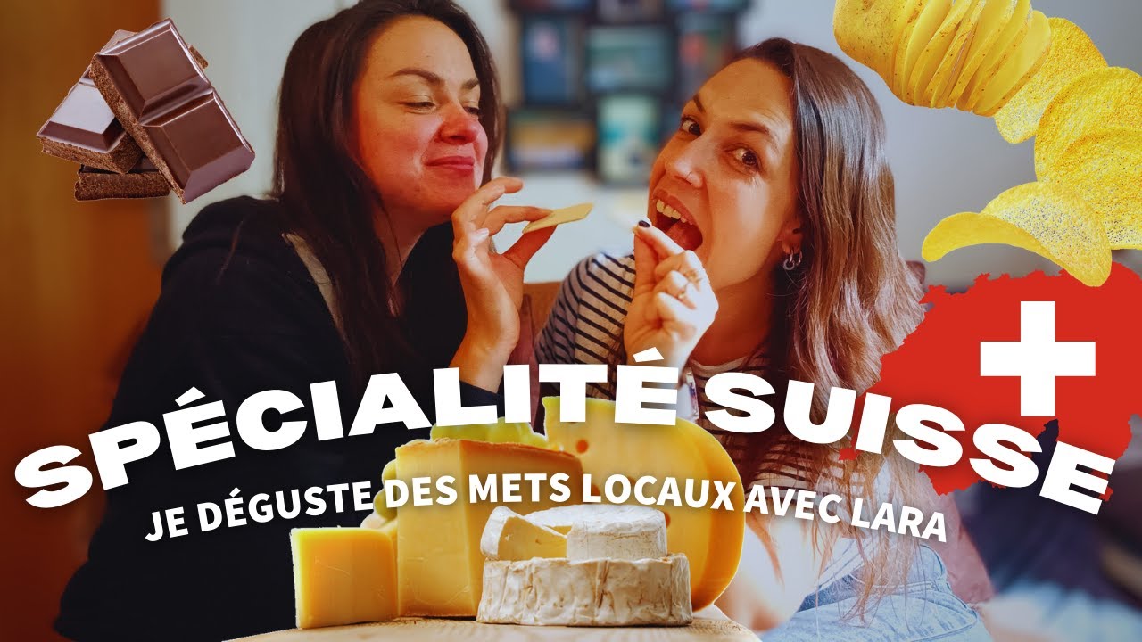 D&Eacute;GUSTATION DE PRODUITS SUISSES ! 🇨🇭 AVEC LARA (Fran&ccedil;aise)