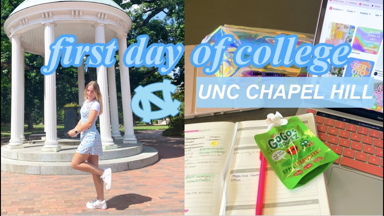FIRST DAY OF CLASS VLOG AT UNC CHAPEL HILL 2022 | Senior Year at UNC | Isabella LoRe