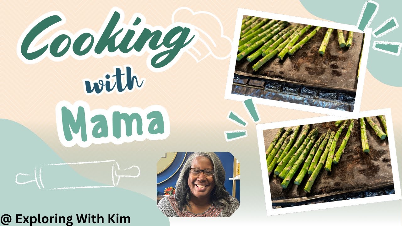 Making Roasted Asparagus - Come Cook With Me