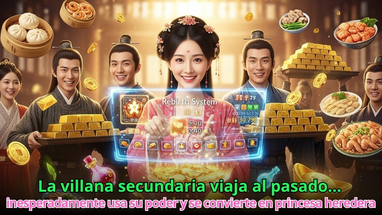 La villana secundaria viaja al pasado…inesperadamente usa su poder se convierte en princesa heredera