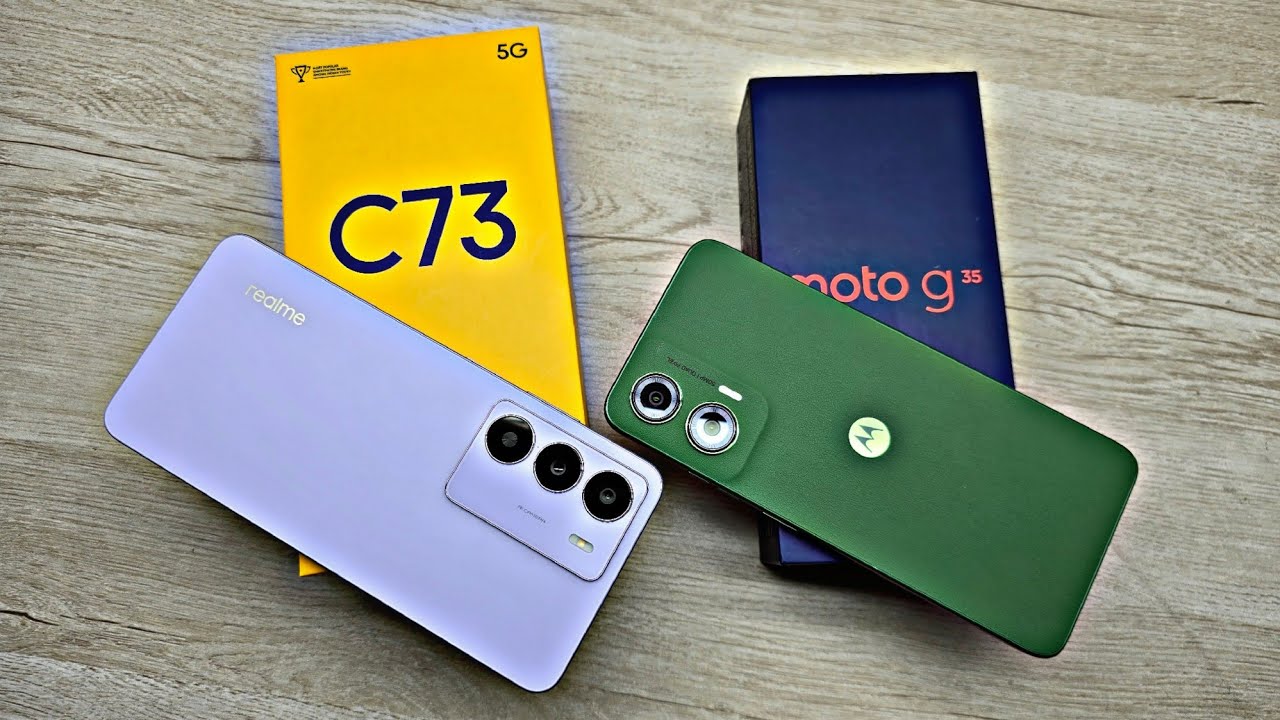 Realme C73 5G vs Moto G35 5G - Which Should You Buy ?