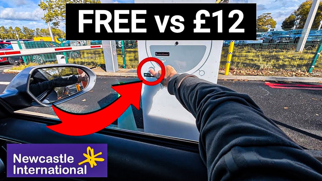How to Get FREE Drop Off Pick Up Parking at Newcastle Airport - Follow This (Or Pay £12)