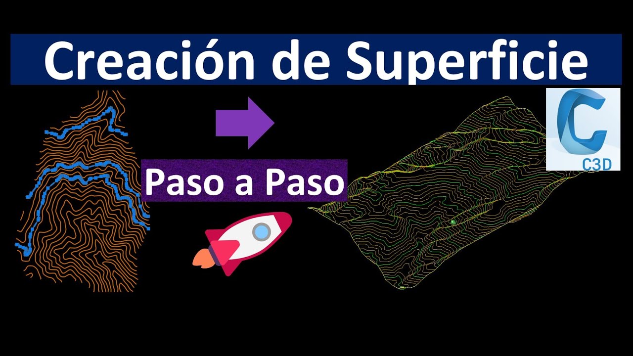 Como crear una Superficie a partir de Curvas de Nivel en Civil 3D