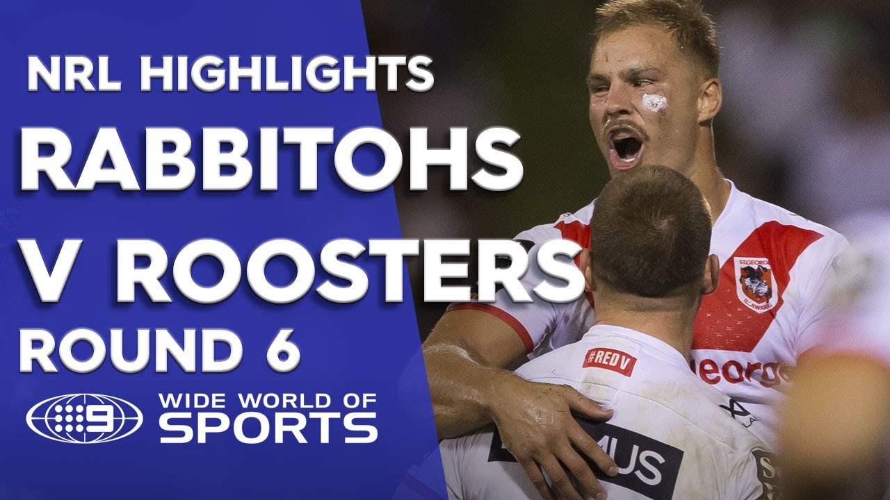 NRL Highlights: St George Illawarra Dragons v Cronulla Sharks - Round 6