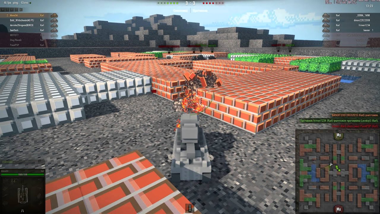 World of Tanks: Battle City Edtion O_O