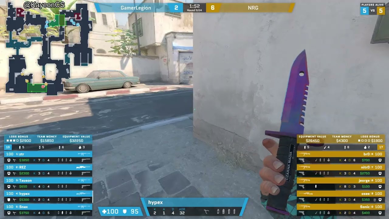 hypex DUST2 Demo (7-11) POV | GamerLegion vs NRG | Fragadelphia Miami 2026