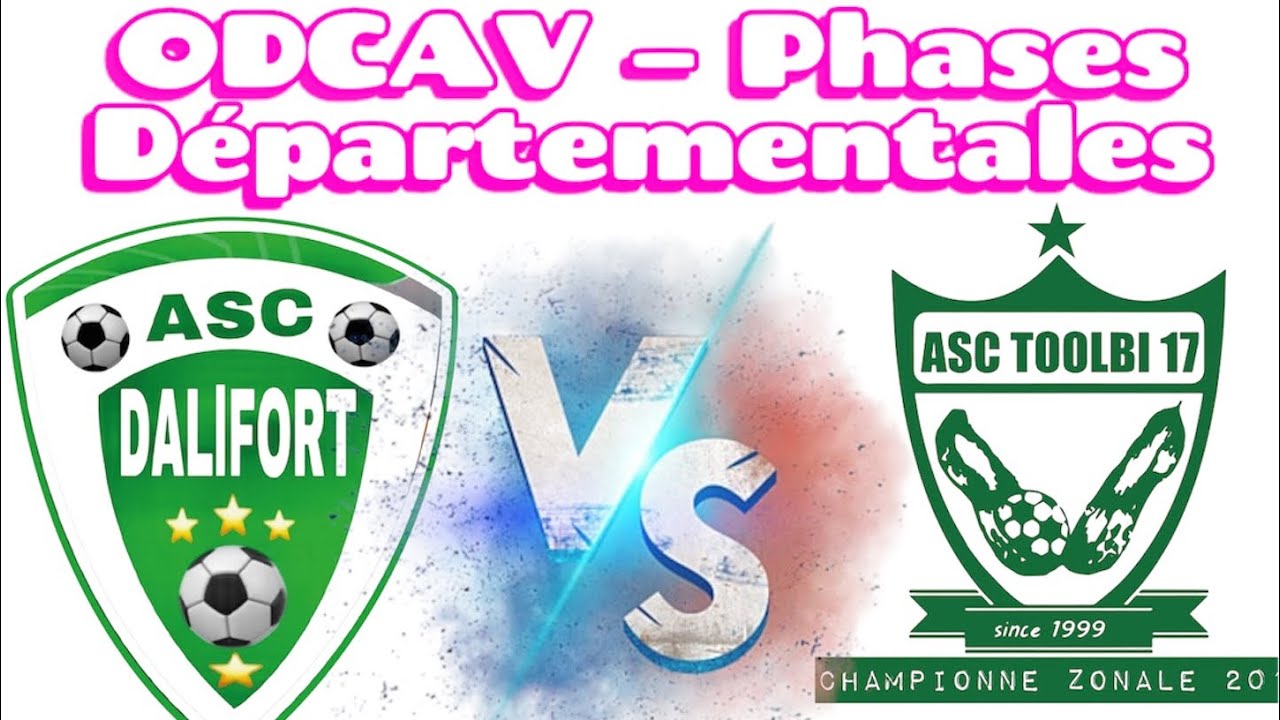 Phases Departmentales   ASC DALIFORT VS ASC TOOL BI 
